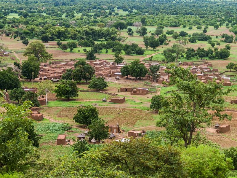 African village, Southwest Burkina Faso