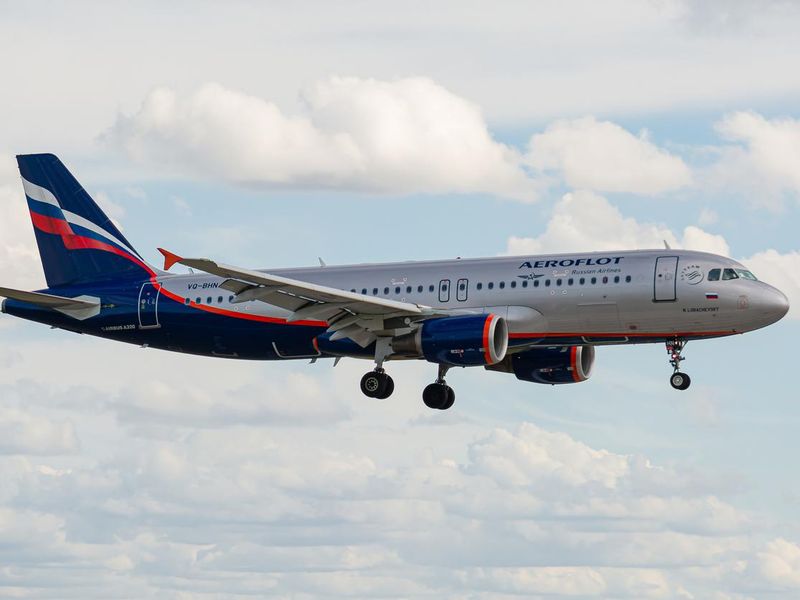 Airbus A320-214 operated by Aeroflot