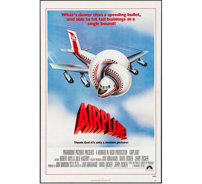 Airplane movie poster