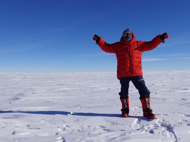 Akshay Nanavati on trip to Antarctica