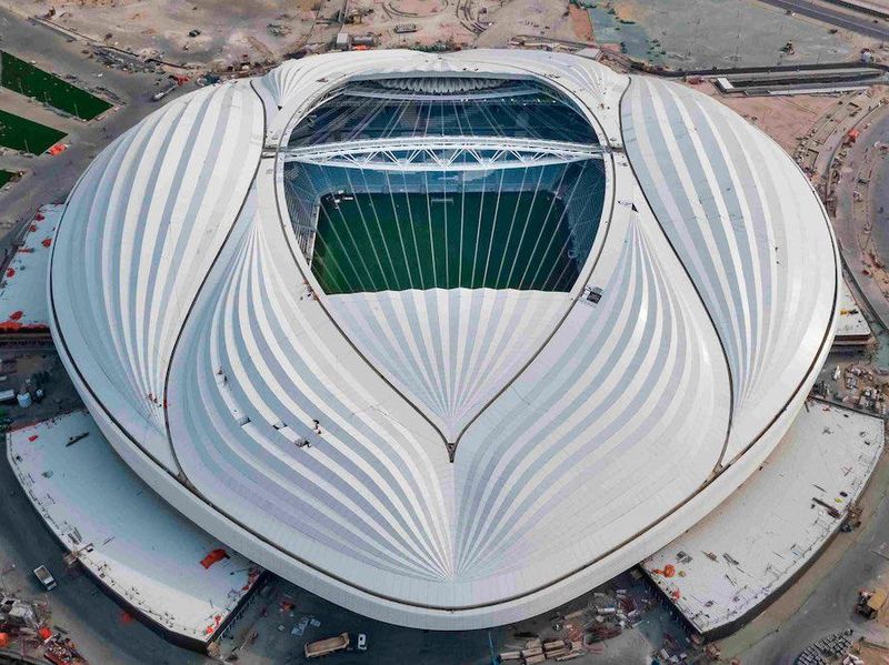 Al Janoub Stadium in Al Wakrah