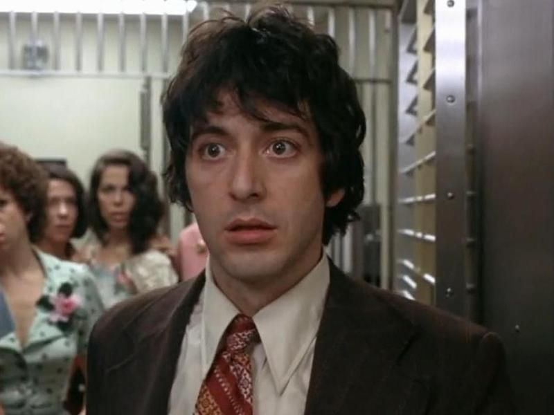 Al Pacino and Penelope Allen in Dog Day Afternoon (1975)