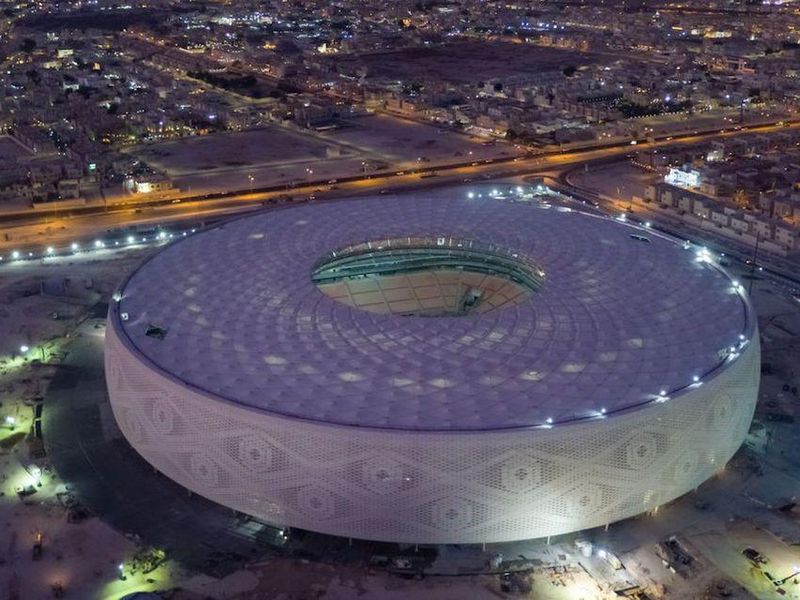 Al Thumama Stadium in Al Thumama