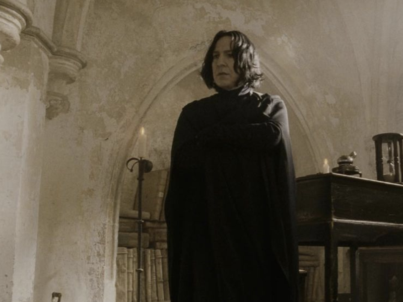 Alan Rickman as Professor Snape