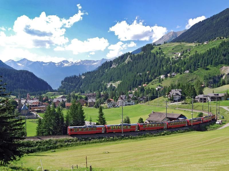 Albula Bernina Railway