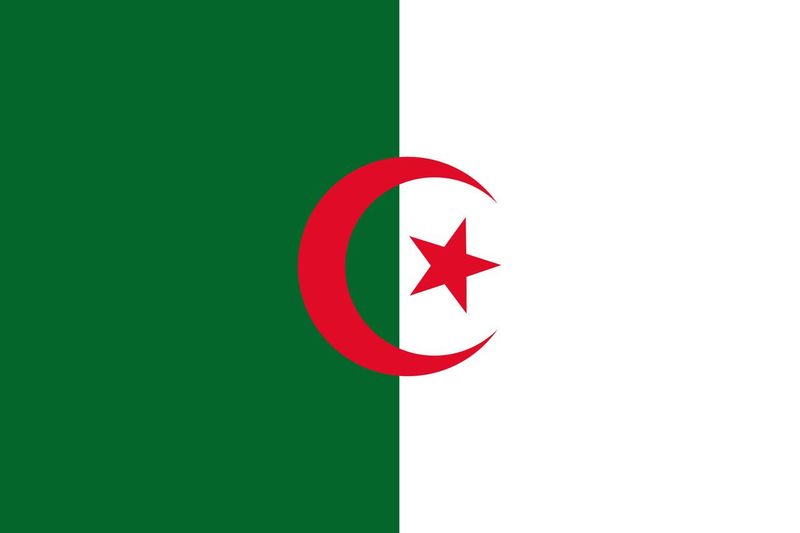 Algeria African Country Flag