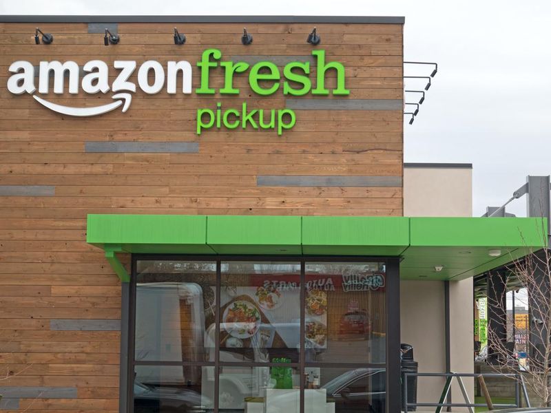 Amazon Fresh Pickup Store Opens in the Ballard Neighborhood of Seattle, Washington