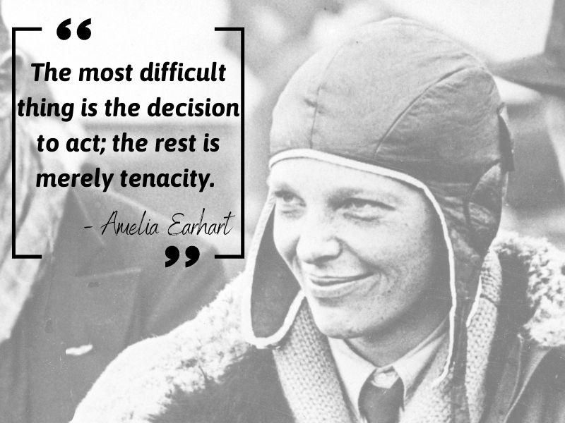 Amelie Earhart quote