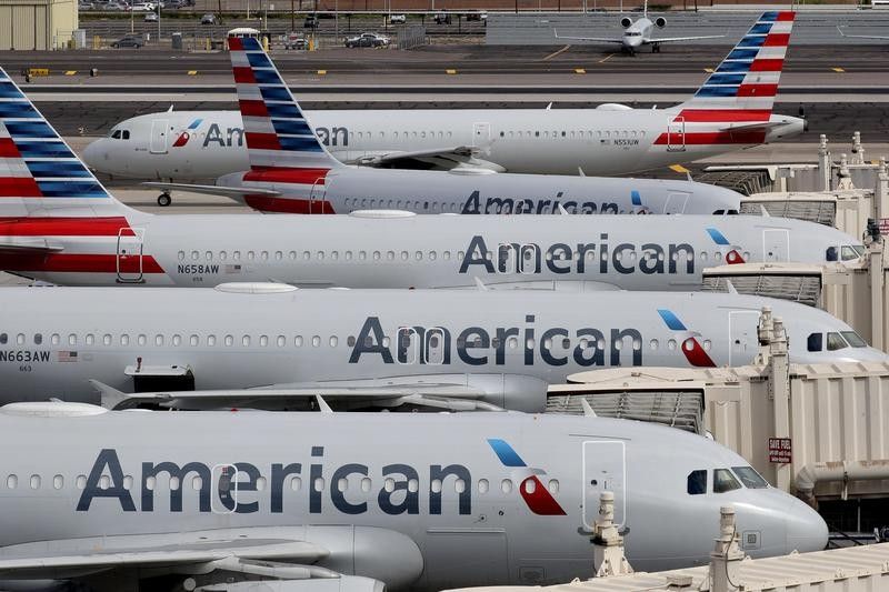 American Airlines planes operated by SkyWest