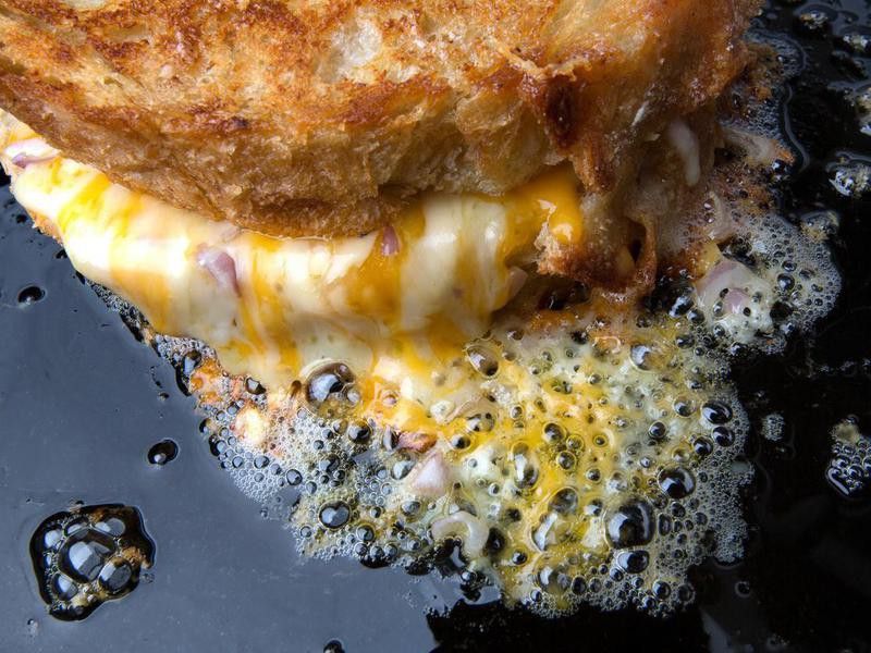 American grilled cheese