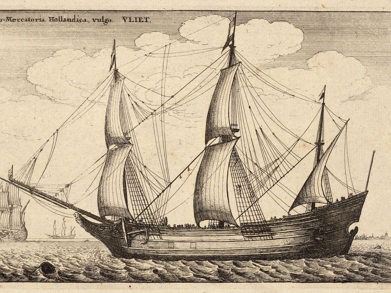 An example of a 17th century merchant ship