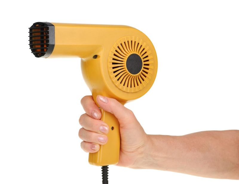An old hairdryer
