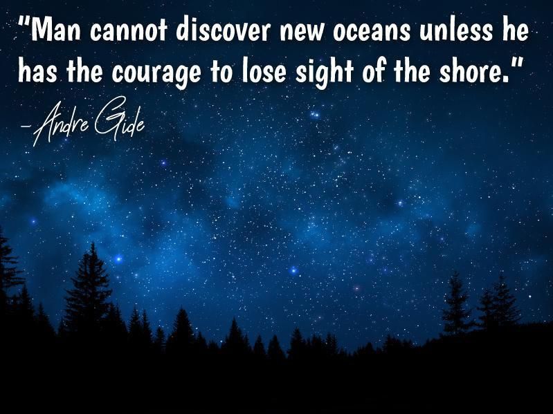 Andre Gide courage quote