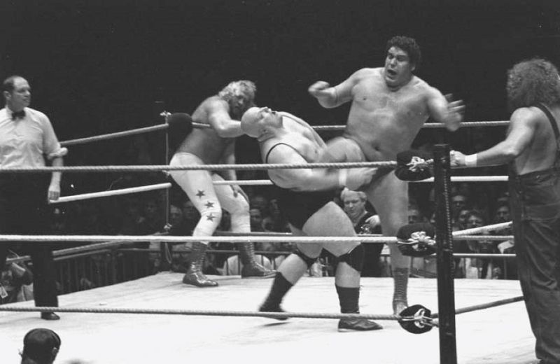 Andre the Giant and King Kong Bundy