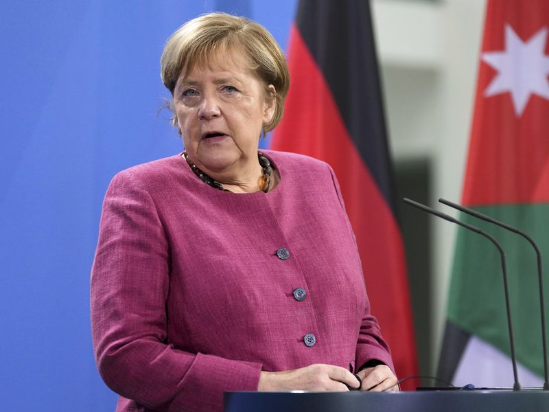 Angela Merkel in 2021