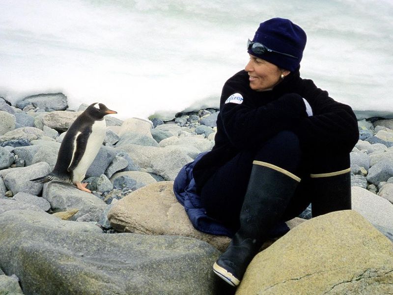 Ann Bancroft in Antarctica