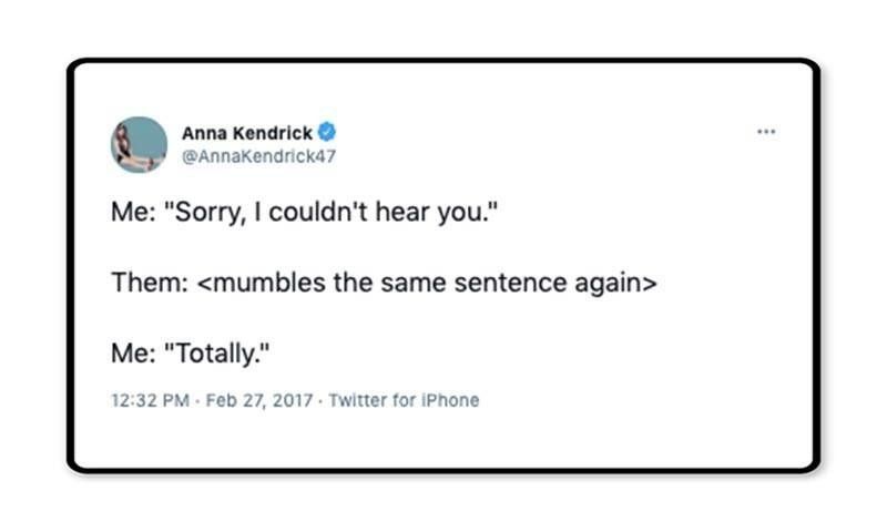 Anna Kendrick tweet about making keeping friends