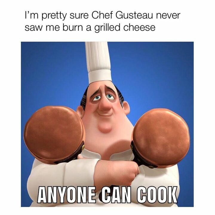Anyone can cook quote