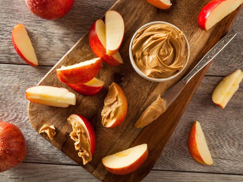 apples and nut butter