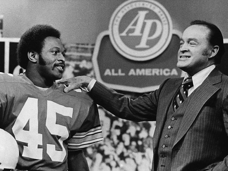 Archie Griffin and Bob Hope