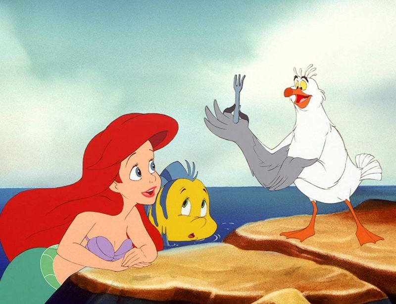 Ariel's fork in 'The Little Mermaid'