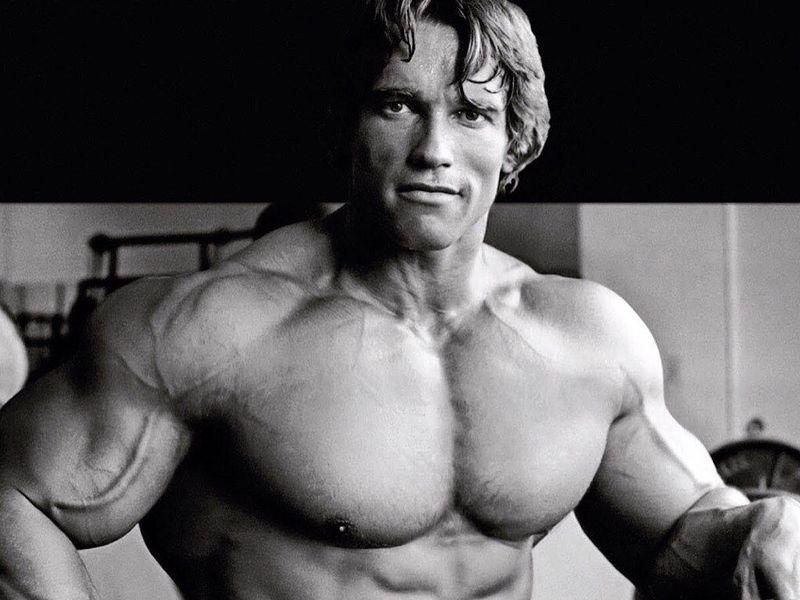 Arnold Schwarzenegger in the 1970s