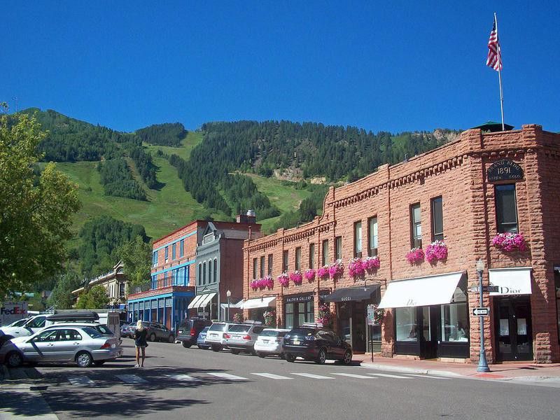 Aspen is a beautiful small town in Colorado