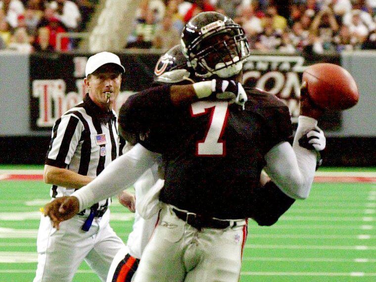 Atlanta Falcons quarterback Michael Vick