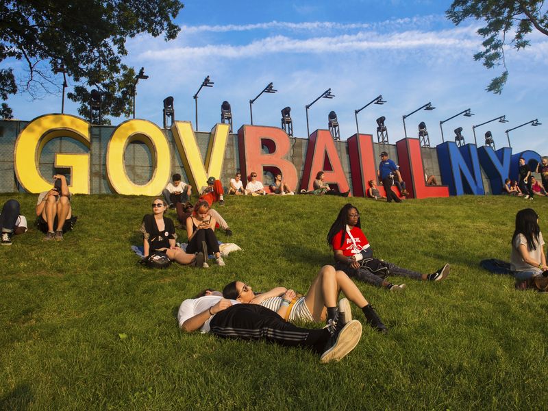 Atmosphere at The Governors Ball Music Festival