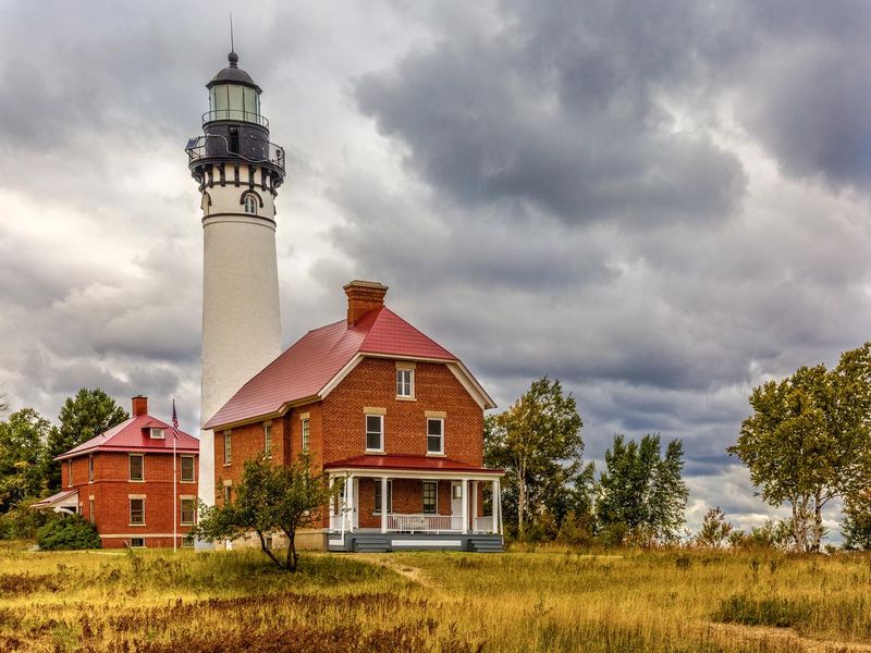 Au Sable Lighthouse in Munising, Michigan
