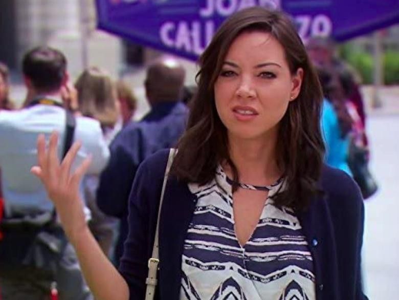 Aubrey Plaza in Parks and Recreation