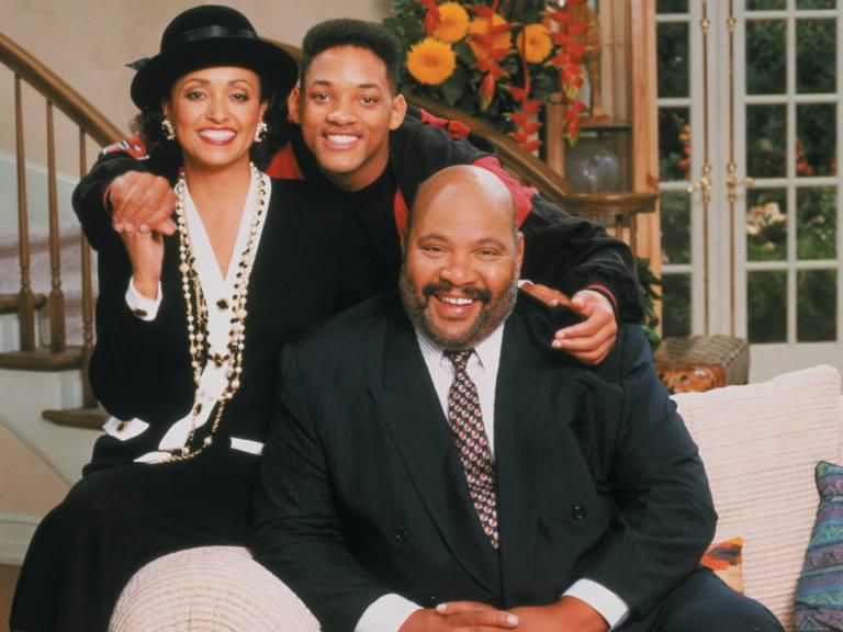 Aunt Viv, Will and Uncle Phil on The Fresh Prince of Bel-Air