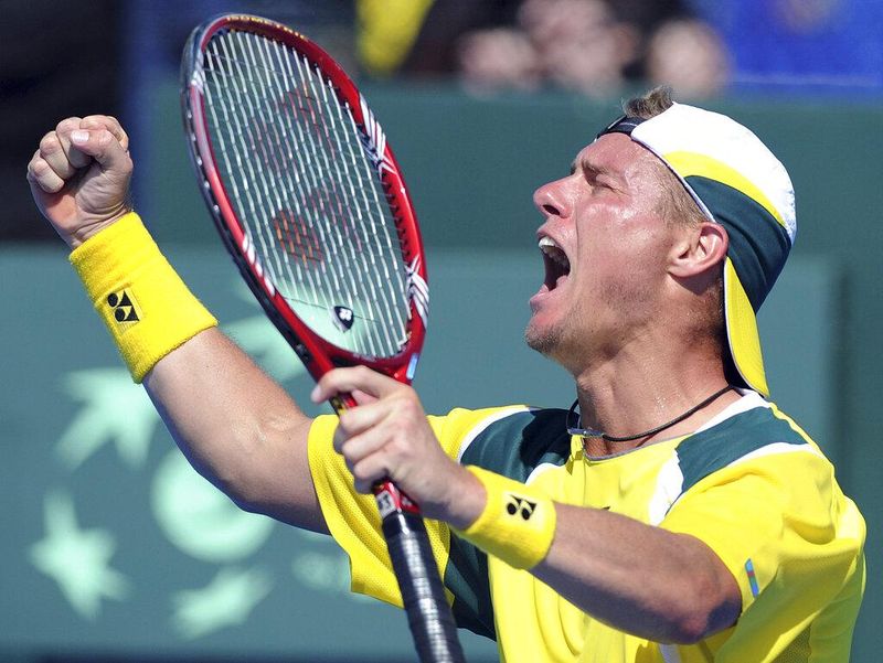 Australian Davis Cup player Lleyton Hewitt