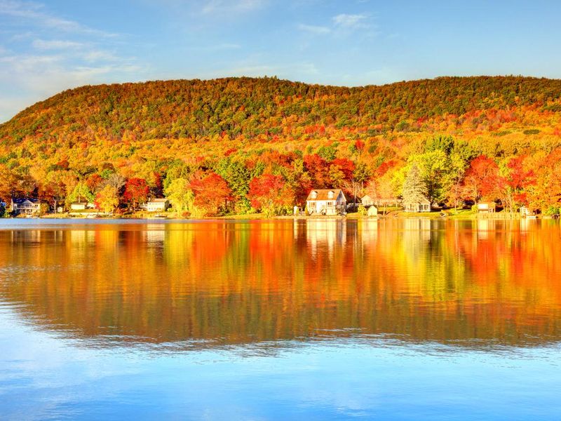 Autumn in the Berkshires of Massachusetts