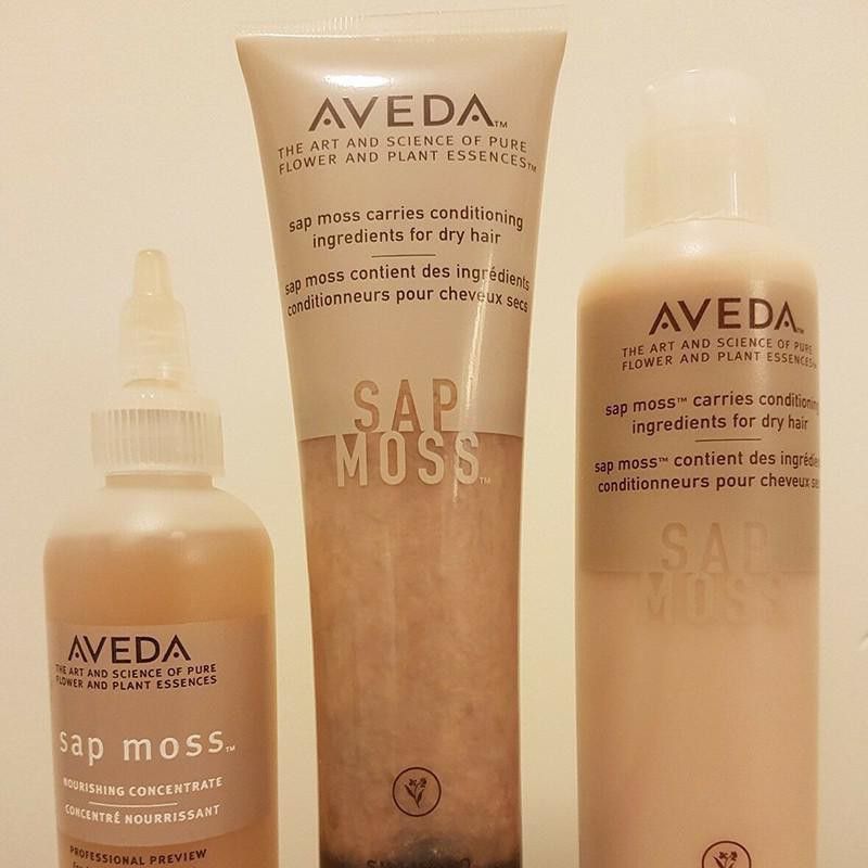 Aveda Sap Moss shampoo and conditioner
