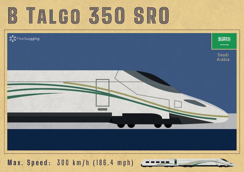 B Talgo 350 SRO Saudi Arabia Haramain train
