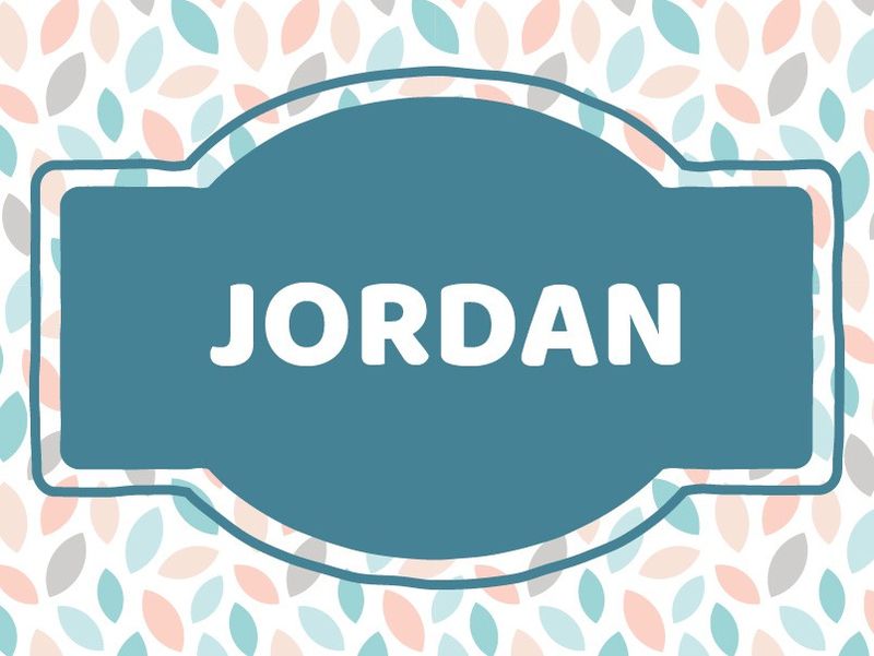 Baby Name Inspiration: Jordan