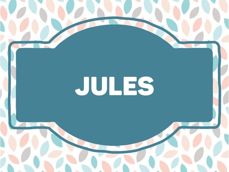 Baby Name Inspiration: Jules
