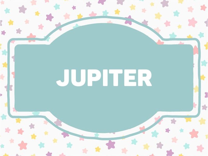 Baby Name Inspiration: Jupiter