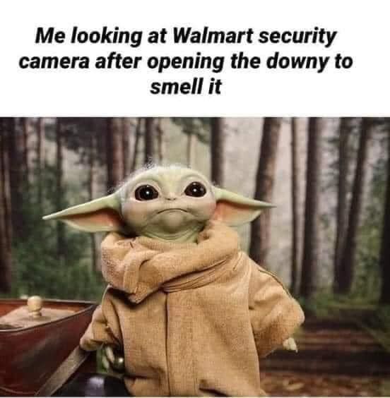 Baby Yoda Walmart meme