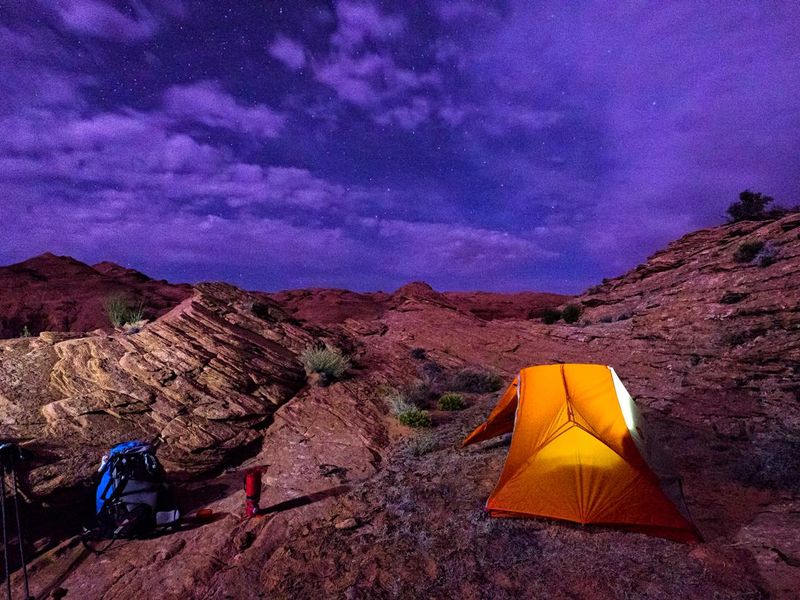 Backpacking Under the Stars in Utah