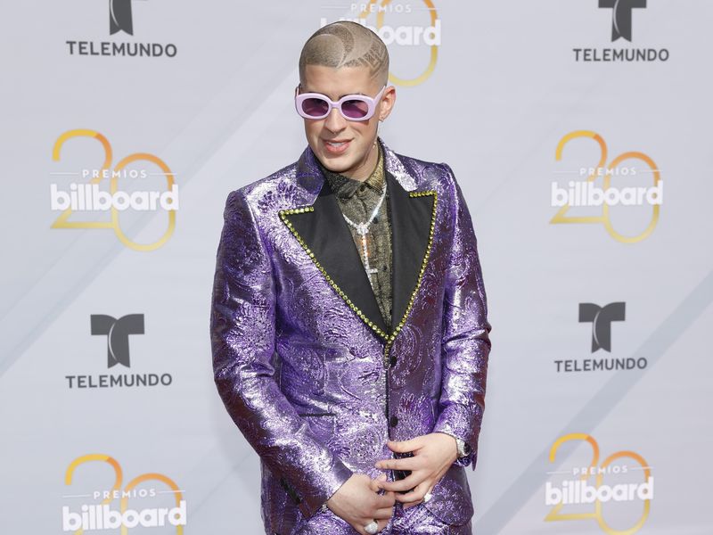 Bad Bunny at the 2018 Billboard Latin Music Awards