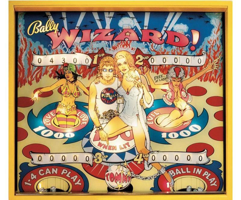Bally 'Wizard' Pinball Machine