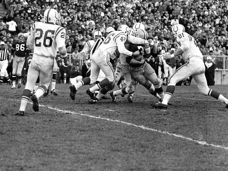 Baltimore Colts No. 46 Jim Welch