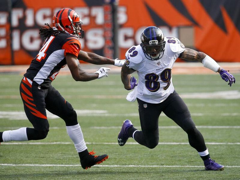Baltimore Ravens wide receiver Steve Smith