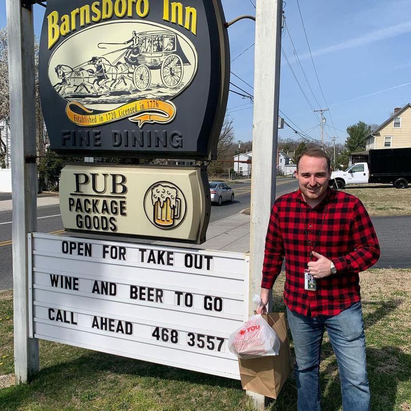 Barnsboro Inn sign