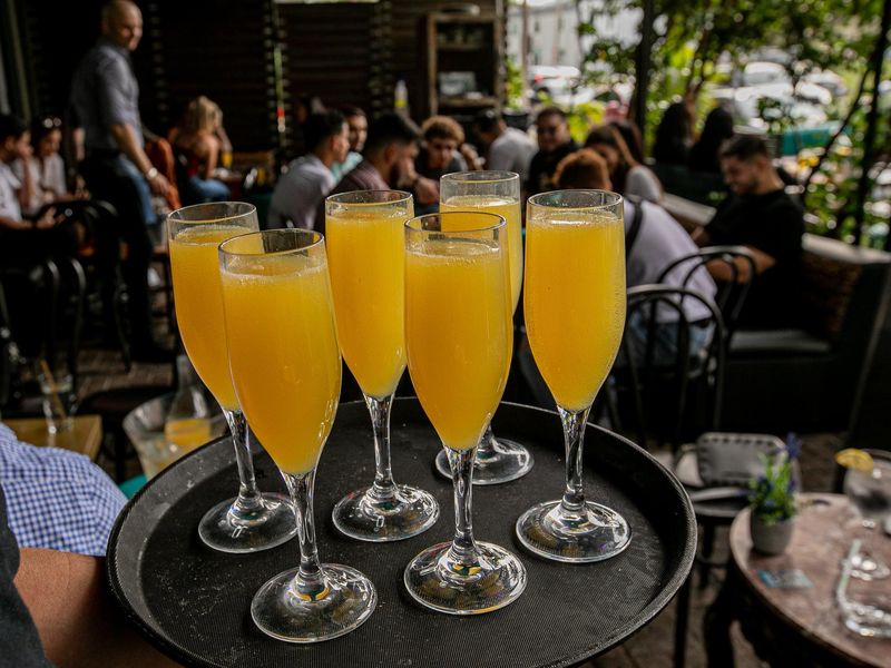 Barsecco, one of the best bottomless mimosa spots in the U.S.
