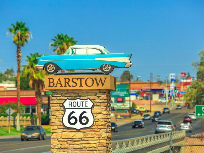 Barstow Route 66 entrance
