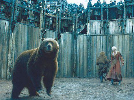 Bart the Bear II in 'Game of Thrones'