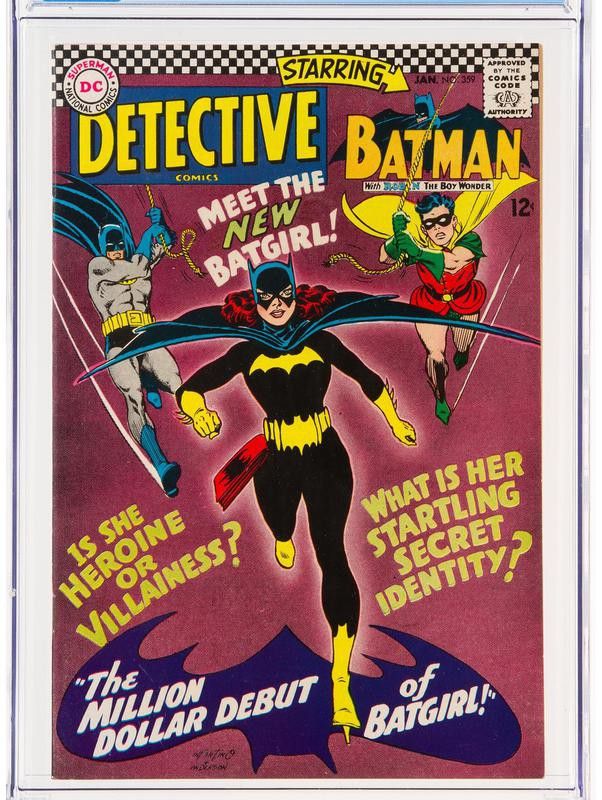 Batgirl debut comic